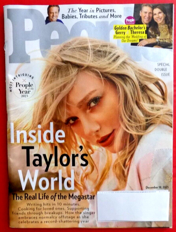 INSIDE TAYLOR`S WORLD - PEOPLE MAGAZINE WITH PUZZLE