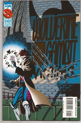 WOLVERINE/GAMBIT: VICTIMS #1   JEPH LOEB   TIM SALE COVER - 1ST PRINT - 1995
