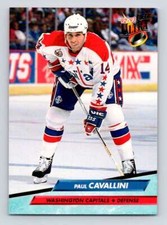 1992-93 Fleer Ultra #432 Paul Cavallini NHL 