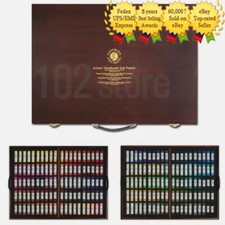 Mungyo Gallery Artists' Handmade Soft Pastel Wood Box of 200 Colors MPHM-200W