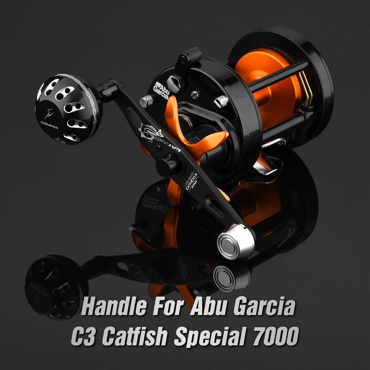 Gomexus Baitcaster Handle for Abu Gracia Ambassadeur 7000 C C3