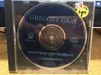 Don't Walk Away From Love by Gergory Gray CD PROMO