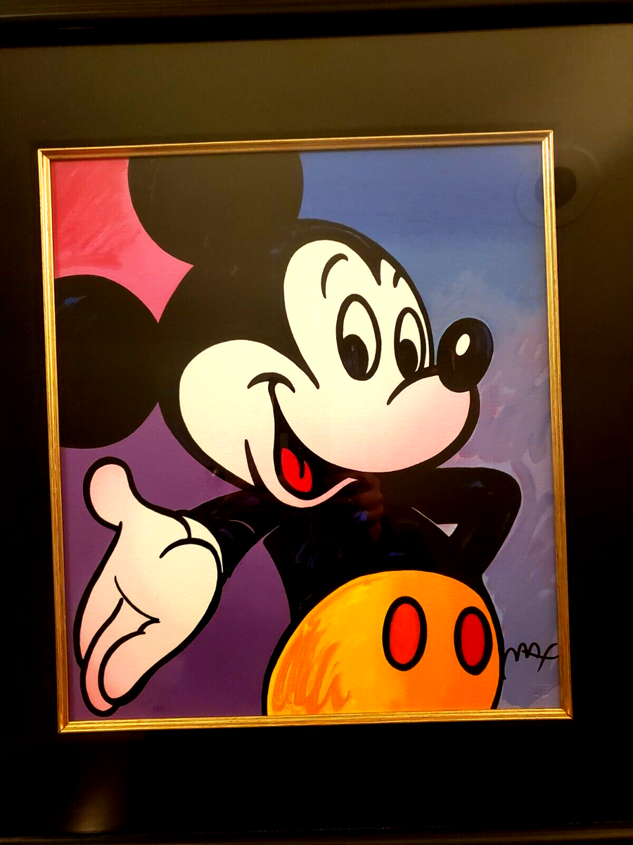 DISNEY Fine Art ６up MIckey ミッキーマウス DISNEY Fine Art 6up MIckey ミッキーマウス Disney