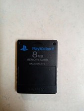 Sony PlayStation 2 8MB Memory Card - Black - SCPH-10020
