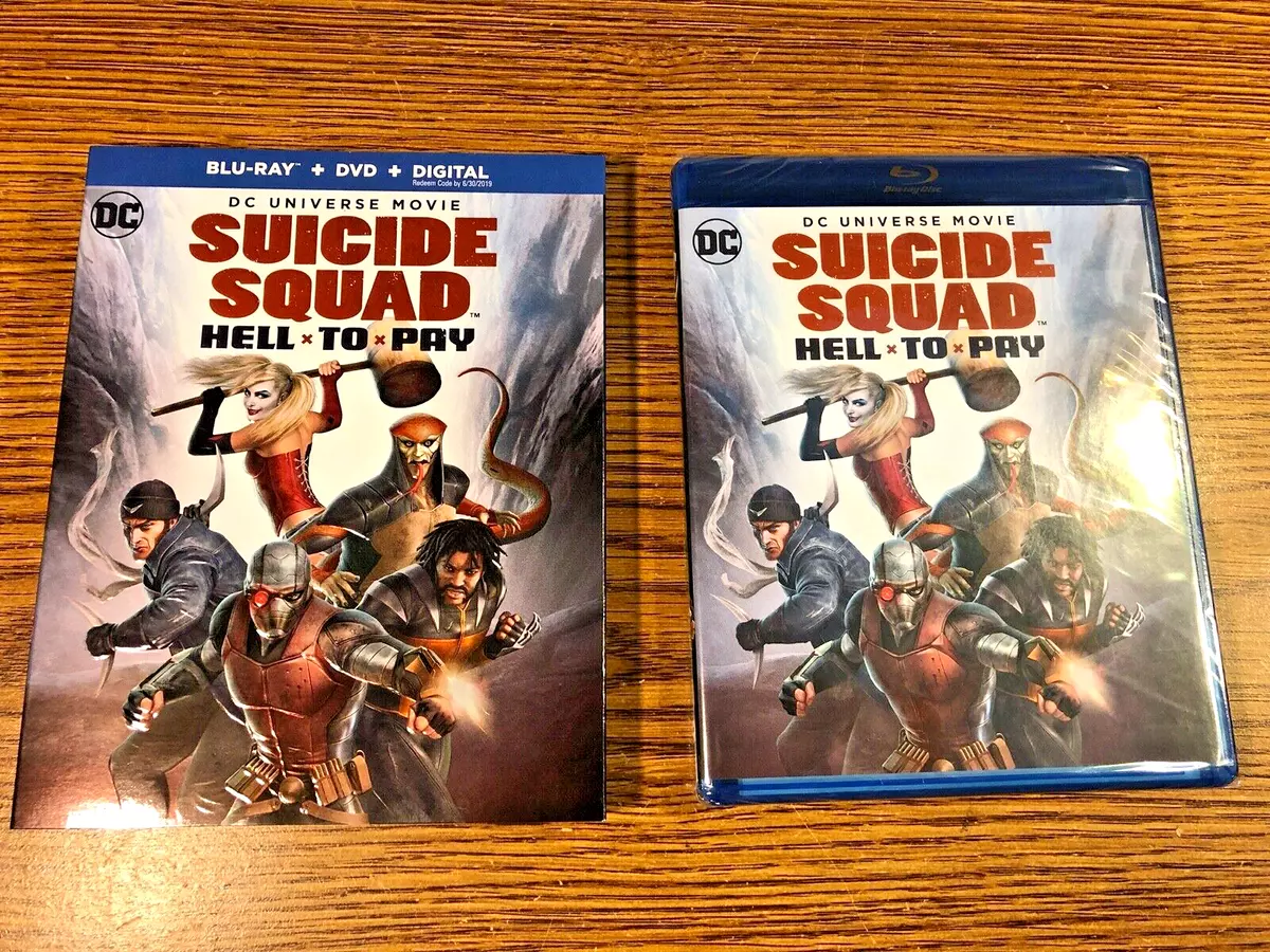 Suicide Squad Hell to Pay DVD Menu 