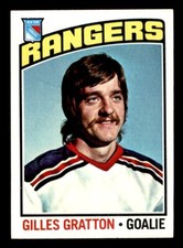 1976 Topps Hockey #28 Gilles Gratton NM