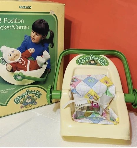 Cabbage Patch 3912 Kids Rocker/Carrier, Vintage 1983 - BOXED