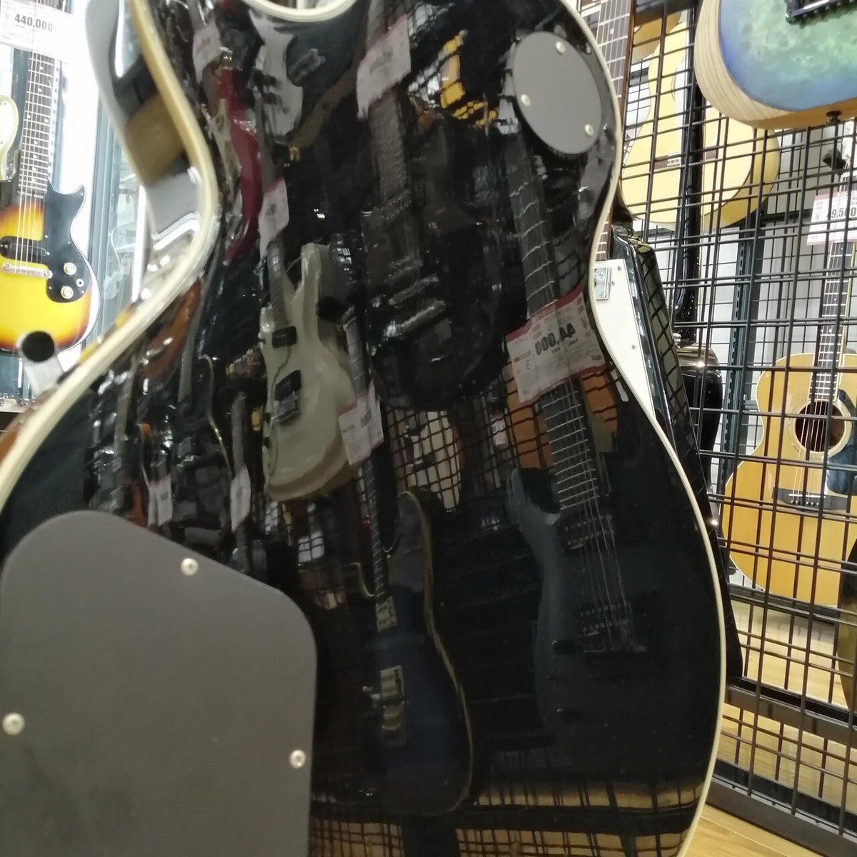 Burny BLC-90 Black　ホローボディ　Fホール Burny BLC-90 Black ホローボディ Fホール
