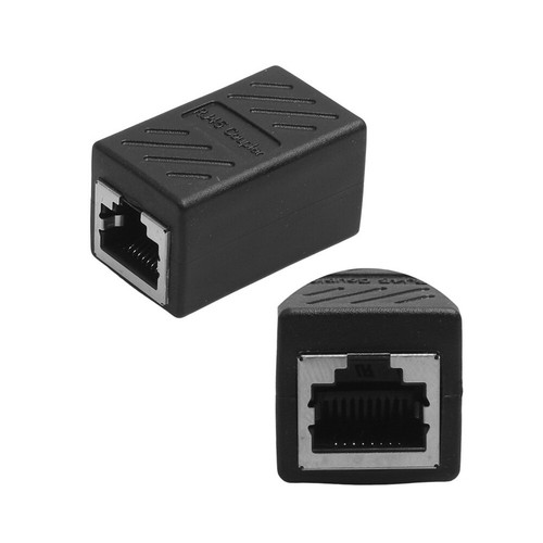 2/5/10pcs Ethernet Internet RJ45 Female Connector Network Extension Converters - Afbeelding 9 van 18