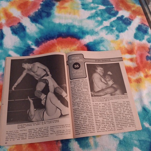 Inside Wrestling Magazine February 1981 Ted DiBiase Bob BACKLUND/ Cover - Picture 18 of 20