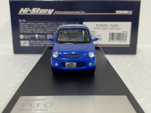 1:43 HI STORY HS432SP Subaru Pleo Nicot Custom 2002 WR Blue JDM scale model car - Picture 11 of 11
