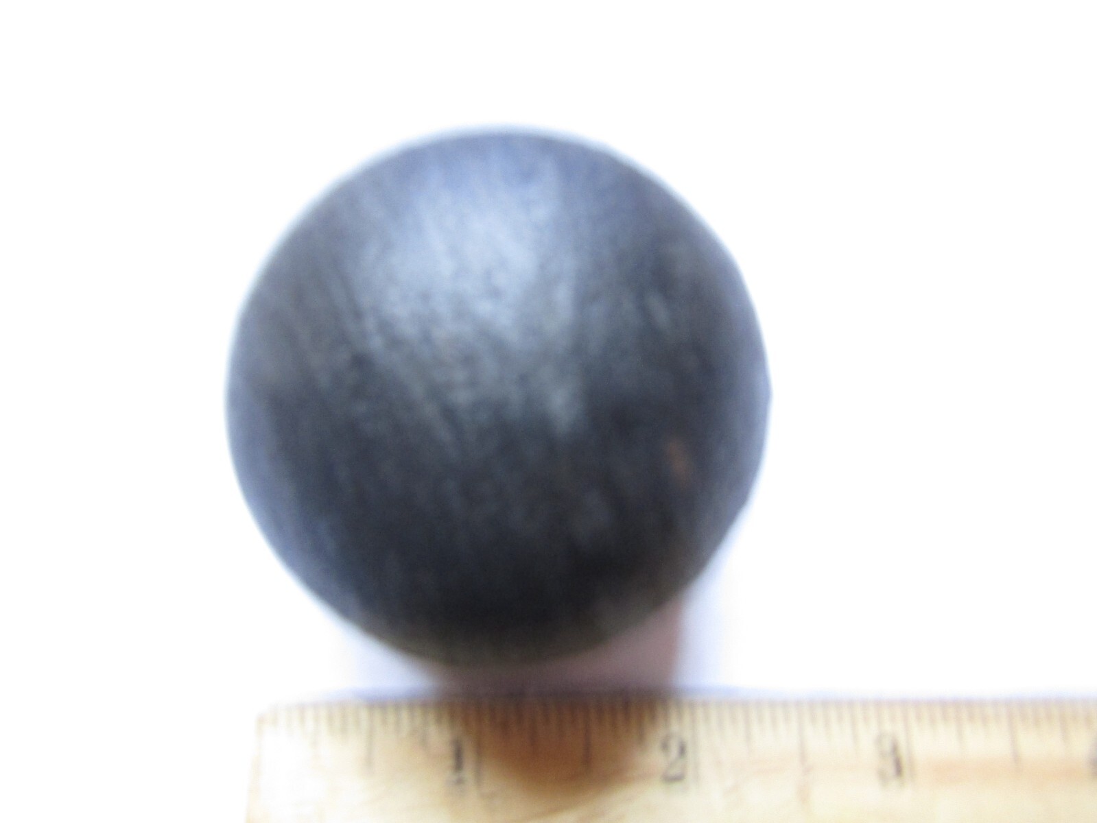 AMERICAN 1 POUND  CANNONBALL, SCHOONER LIBERTY, LAKE CHAMPLAIN,NEW YORK,1775/77