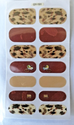 Nail Art Nagel Sticker Folien Wraps Aufkleber,Selbstklebend - Glitter - Glitzer