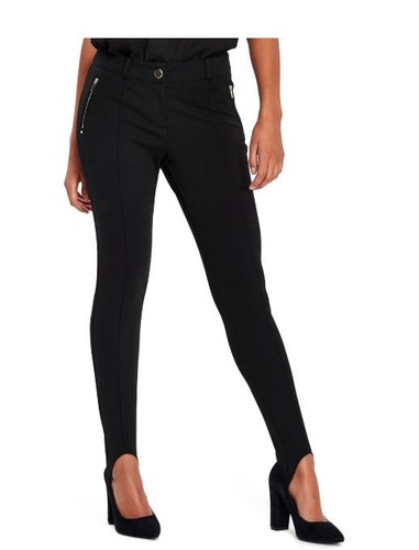 Wallis Black Ponte Knit Stirrup 