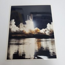 NASA STS-101 Shuttle Atlantis Night Launch 8x10 PRESS PHOTO KSC-00PP-0655