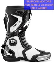 XPD XP3-S Cod.S55 WHITE 011 STIVALE DA MOTO RACING PISTA 