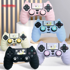 Cat Paw Silicone Soft Protector Sticker Skin for Sony Dualshock 4 DS4 PS4 Slim P