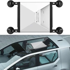 Starlink Mini Suction Cup Mount Carbon Steel Bracket Holder for Car Black