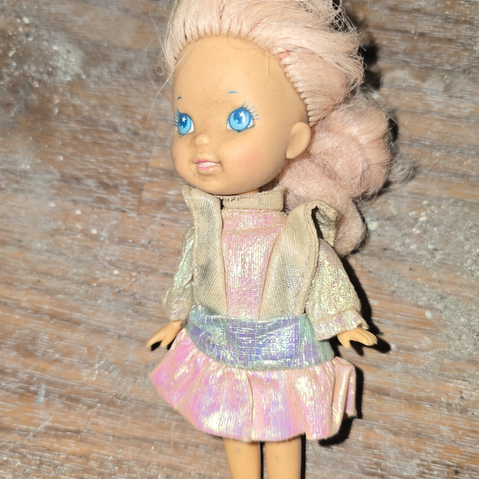 Vintage Hasbro Moon Dreamers Sparky Dreamer Doll with Crystals Dress Collectible Toy