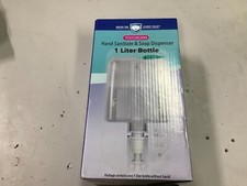 MASK ON EVERY FACE TOUCHLESS SANITIZER  SOAP DISPENSER 1 LITER BOTTLE
