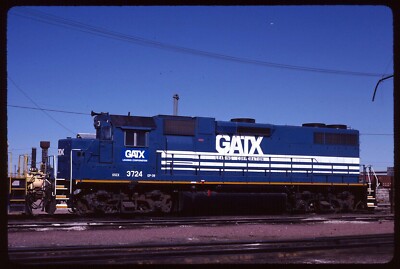 Original Rail Slide - GATX Leasing GSCX 3724 Phoenix AZ 4-28-1991 | eBay