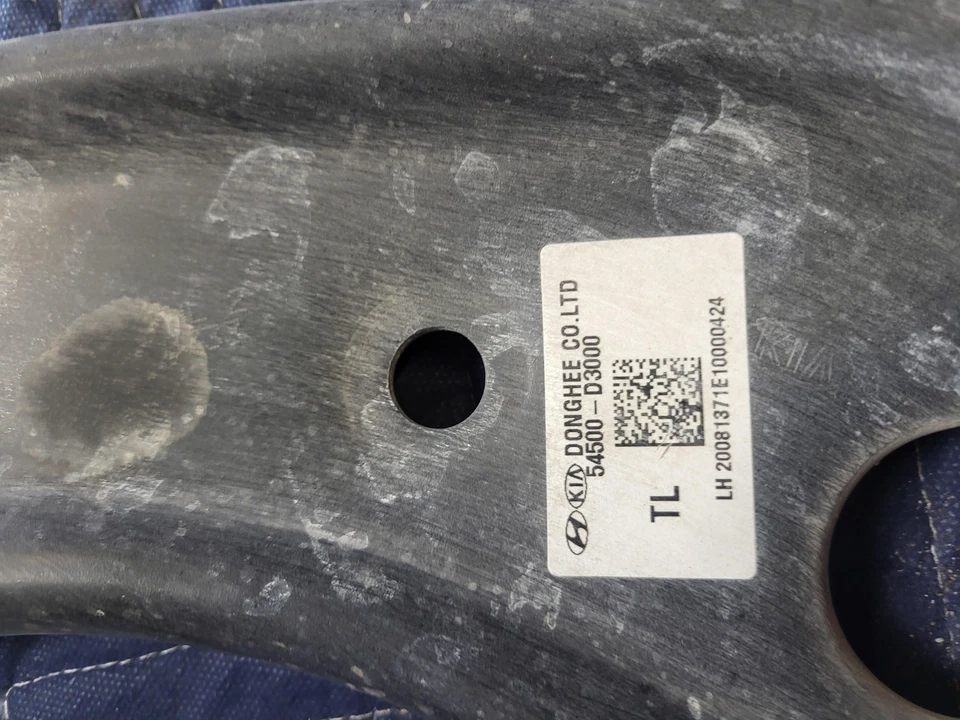 Joelho de suspensão dianteiro esquerdo usado fabricante de equipamento original 2021 Hyundai Tucson 2019 2020 - Imagem 4 de 4