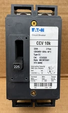 Eaton CCV2225 225A 2Pole Type Main Meter Bank CCV Circuit Breaker 120/240V