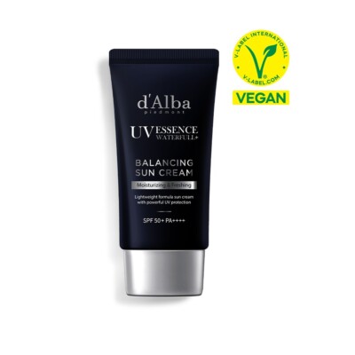 d'Alba dAlba Vegan Mens Cooling Sun Cream 50mL  Lightweight (Exp Nov-2026)