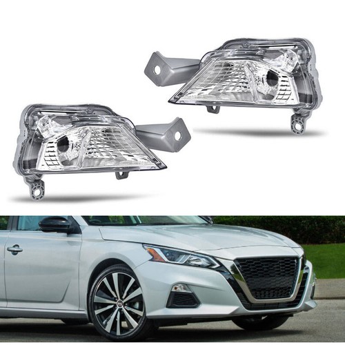 Front Turn Signal Light Bumper Lamp Left+right For 20192021 Nissan