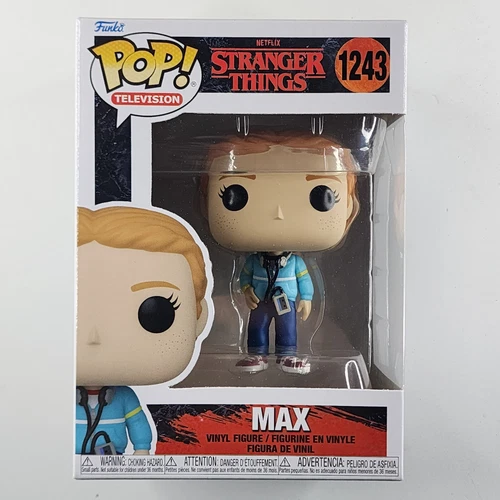 Funko POP Max Mayfield w/ Mixtape #1243 Stranger Things Vinyl Figure