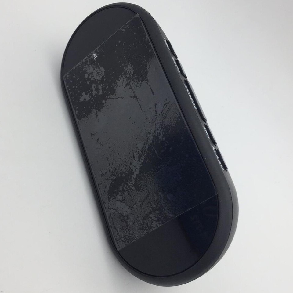 Creative Plastic Clock Large Display Digital Clock Non Ticking Table