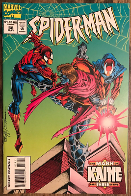 Spider-Man #58 By Mackie Lyle Scarlet Spider Peter Parker Mark Of