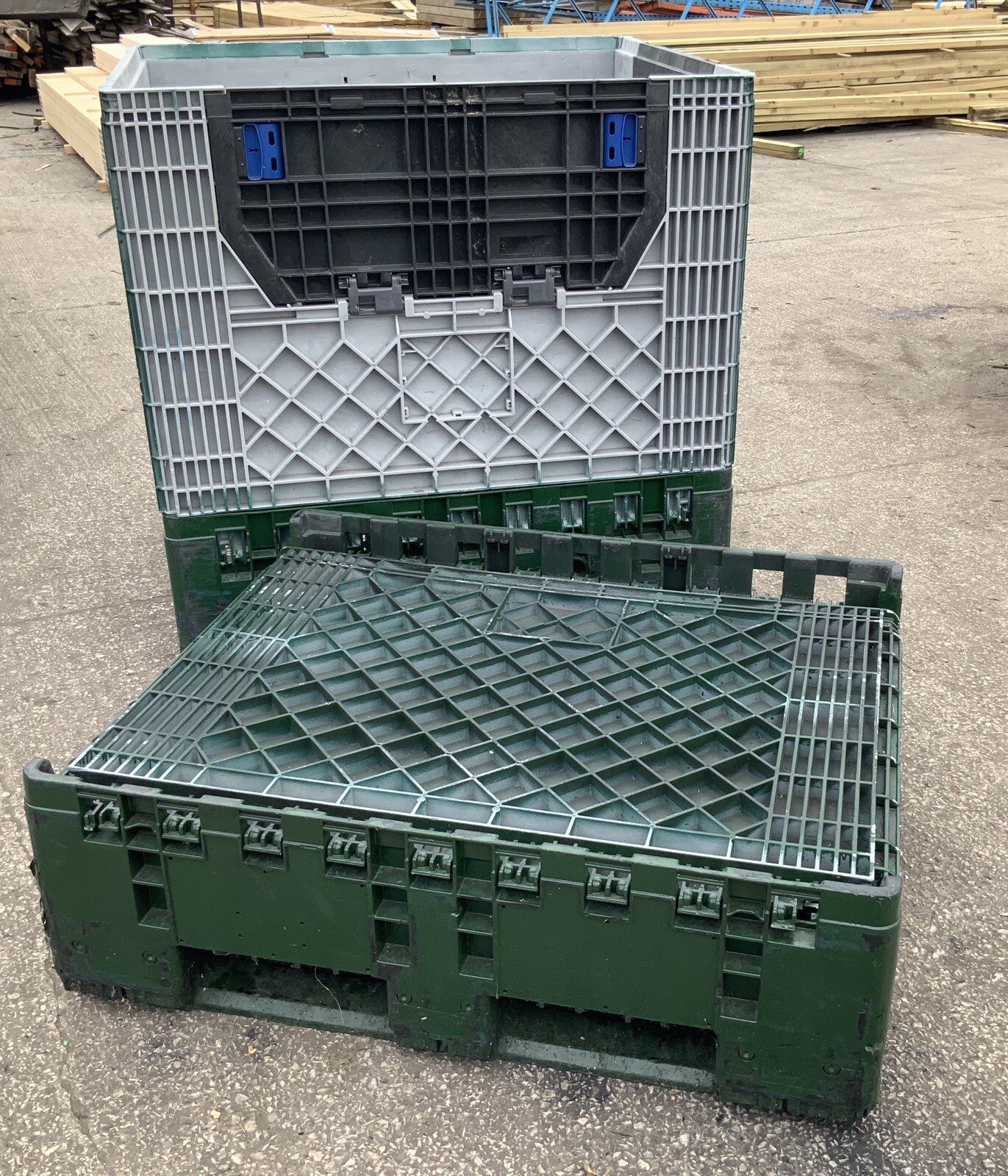 Plastic Collapsible Storage Boxes for sale in UK