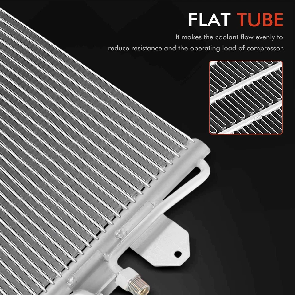 Condensador de aire acondicionado con soporte para Volkswagen EuroVan 92-97 99-04 2,4 L 2,5 L 2,8 L Foto 3 de 4