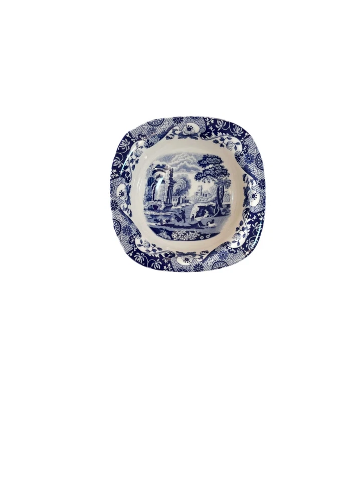 Spode Blue Italian Collection Porcelain Dipping Dishes, Set of 3,  Blue White - Image 3 of 4