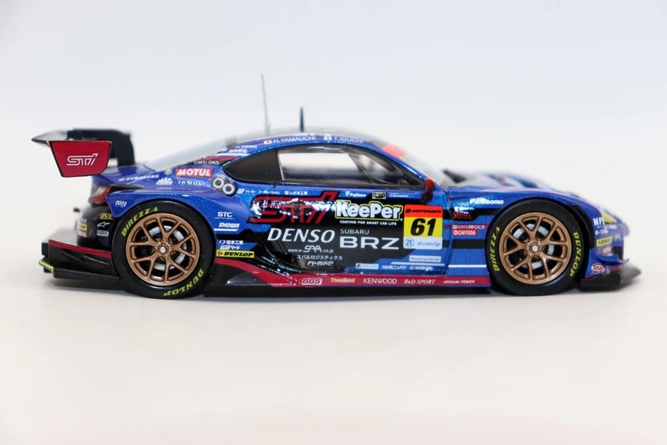 EBBRO Racing Car 1/43 Subaru BRZ R&D Sport Super GT300 2019 Diecast Car Models - Image 2 of 4