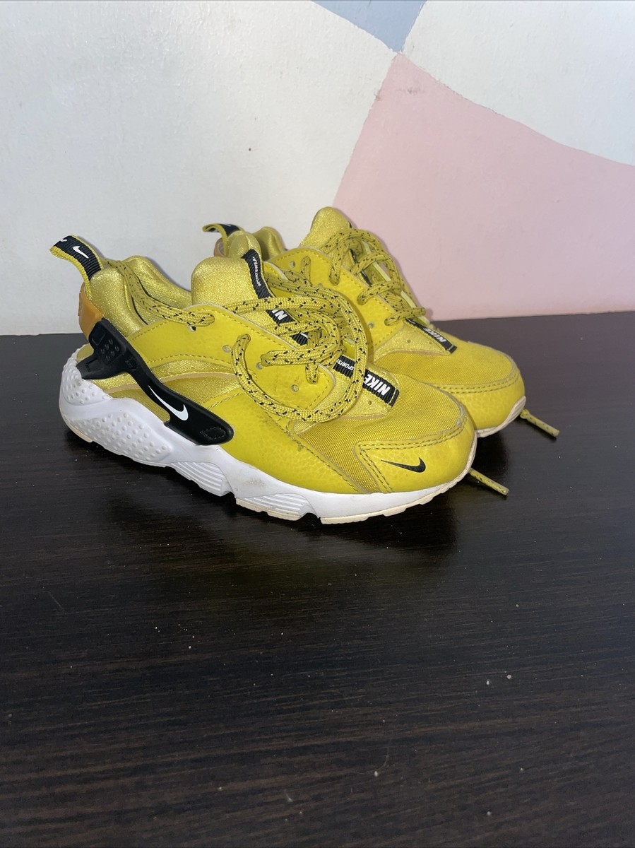 neon yellow huaraches