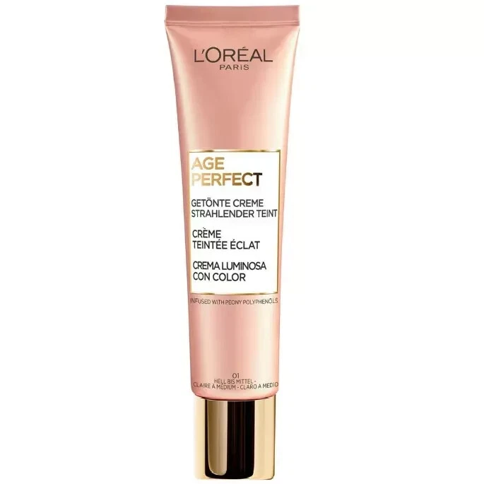 L'OREAL Age Perfect Radiant Crème BB Teintée 30ml 01 Clair À Moyen - Photo 1/1