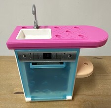 Barbie Doll House Kitchen 2018 REPLACEMENT Sink Dishwasher Counter