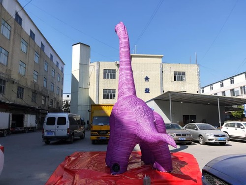 Giant Inflatable Dinosaur Tyrannosaurus Rex Outdoor Halloween Party Decoration - Picture 53 of 64