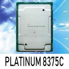 Intel Xeon Platinum 8375c 32c 2.9GHz 3.5GHz 54mb 300w lga4189 CPU processor-
