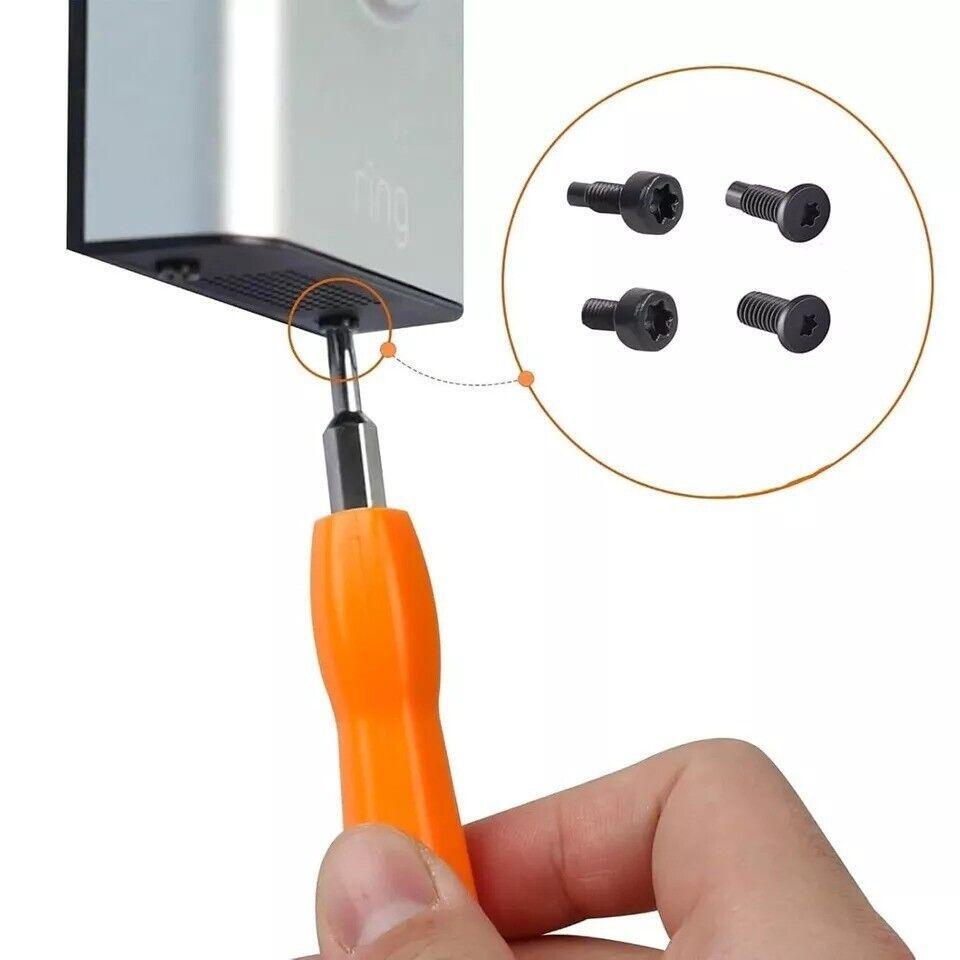32-Piece Ring Doorbell Security Screw Set Compatible with Video Doorbells-image