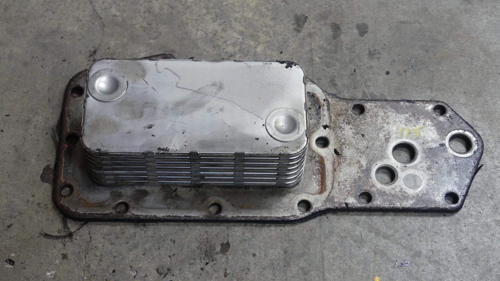 Cummins 5.9l 6BT Diesel Engine Oil Cooler 7 Plate 3921557 3957544 #425 ...