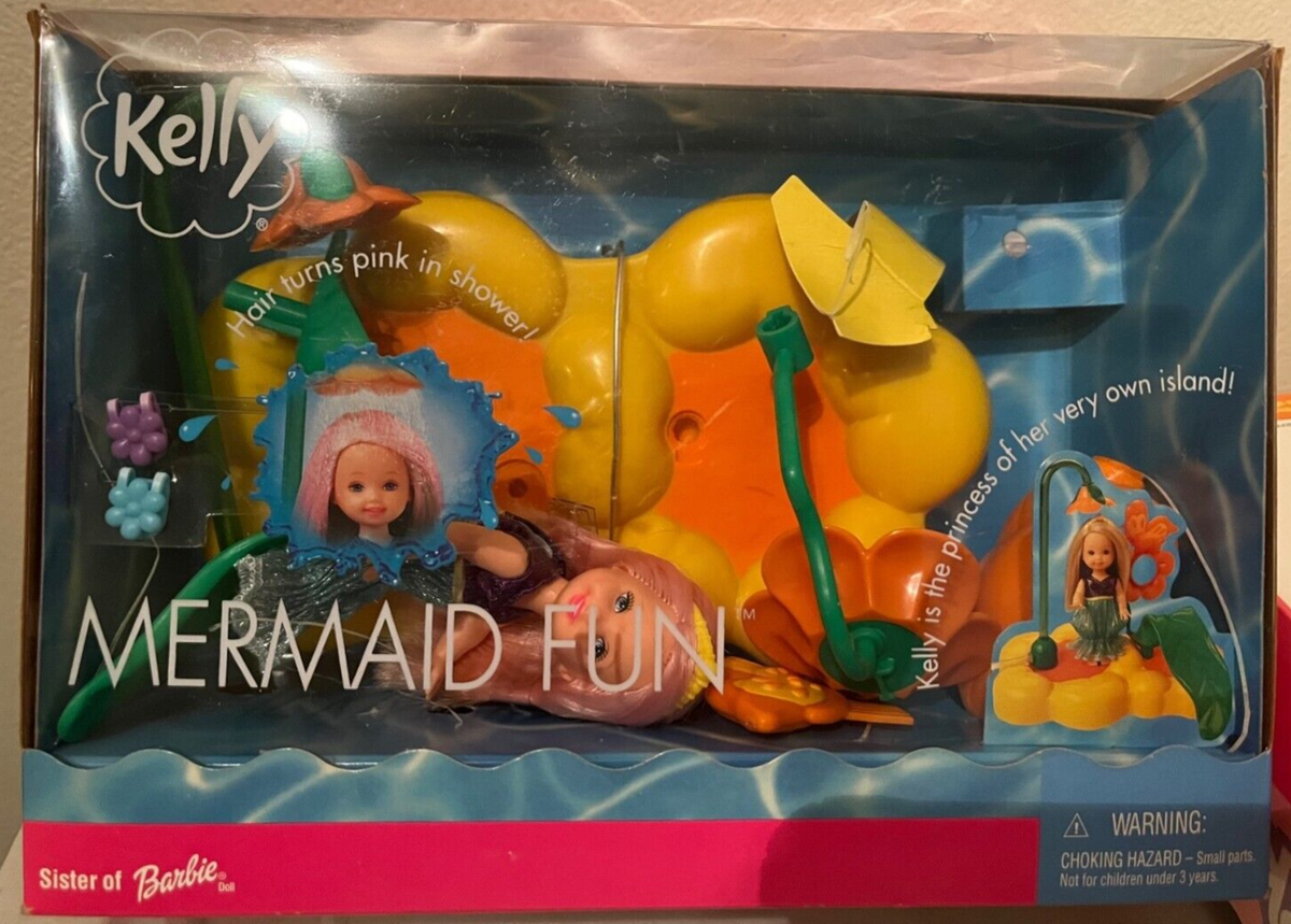 Mermaid Fun Kelly Set Sister of Barbie 2001 Mattel #52885 | eBay