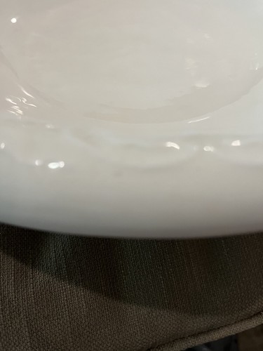 Antique Wash Basin Taylor, Smith & Taylor TST- circa 1900-1920- 14" Diameter - Picture 8 of 15