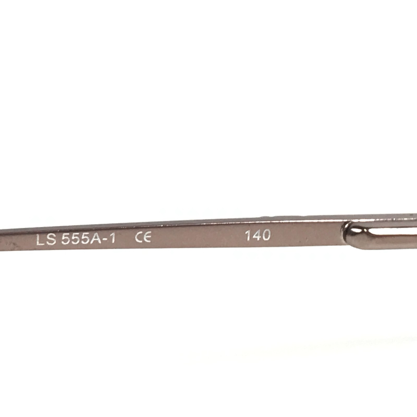 Levi's LS555A-1 Eyeglasses Frames Brown Rectangular Half Rim 52-18-140 thumbnail 9