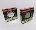 2 Vintage Coca-Cola TRIM-A-TREE POLAR BEAR BOTTLE CAPS Christmas Ornaments