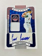 2024 Panini USA Stars & Stripes Baseball Jersey Patch Auto Conor Essenburg