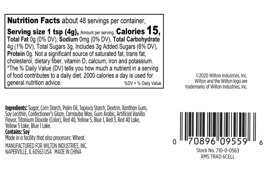 Wilton 3 Смесь Брызг Ассортимент Товары для Выпечки Nonpareils, Jimmys, Confetti - Изображение 3 из 4