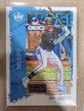 2021 Panini Diamond Kings Blue Press Proof Jesus Sanchez